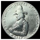 1920 Silver Pilgrim Half Dollar GEM BU
