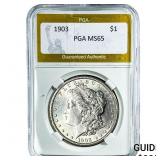 1903 Morgan Silver Dollar PGA MS65