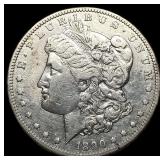 1890-CC Silver Morgan Dollar NEARLY UNCIRCULATED