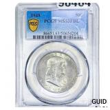 1948 Franklin Half Dollar PCGS MS63 FBL