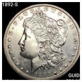 1892-S Morgan Silver Dollar UNCIRCULATED