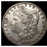 1889-S Silver Morgan Dollar CLOSELY UNCIRCULATED