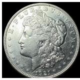 1921-D Silver Morgan Dollar CHOICE AU