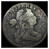 1802 Draped Bust Large Cent NICELY CIRCULATED