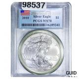 2010 Silver Eagle PCGS MS70