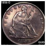 1856-O Seated Liberty Half Dollar CHOICE BU+
