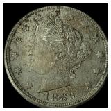 1889 Liberty Head Nickel NEARLY UNCIRCULATED