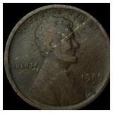 1909-S Lincoln Wheat Cent NEARLY UNCIRCULATED