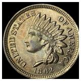 1862 Copper-Nickel Indian Head Cent UNCIRCULATED
