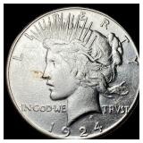 1924-S Peace Silver Dollar CLOSELY  UNCIRCULATED