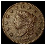 1831 Coronet Head Large Cent NEARLY  UNCIRCULATED
