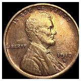 1912-D RB Bronze Lincoln Wheat Cent UNCIRCULATED