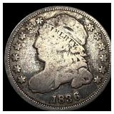 1836 Capped Bust Dime NICELY CIRCULATED