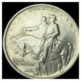 1925 Stone Mountain Silver Half Dollar UNCIRCULATE