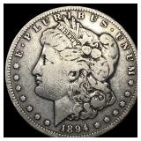 1894-S Silver Morgan Dollar LIGHTLY CIRCULATED