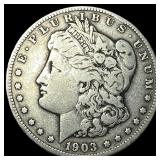 1903-S Silver Morgan Dollar LIGHTLY CIRCULATED