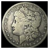 1896-S Silver Morgan Dollar LIGHTLY CIRCULATED
