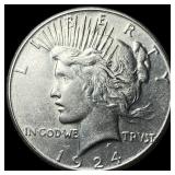 1924-S Peace Silver Dollar UNCIRCULATED
