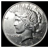 1935-S Silver Peace Dollar UNCIRCULATED