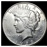 1923-S Silver Peace Dollar UNCIRCULATED