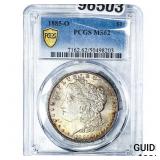 1885-O Morgan Silver Dollar PCGS MS62
