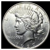 1927-D Silver Peace Dollar UNCIRCULATED