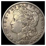 1890 Silver Morgan Dollar NEARLY UNCIRCULATED