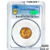 1904 CAC Indian Head Cent PCGS PR66 RD