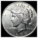 1935-S Silver Peace Dollar UNCIRCULATED