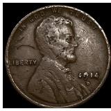 1914-D Lincoln Wheat Cent CLOSELY UNCIRCULATED