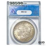 1891 Morgan Silver Dollar ANACS MS62