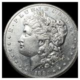 1884-S Silver Morgan Dollar CHOICE AU