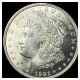 1921 Silver Morgan Dollar CHOICE BU