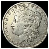 1897-O Silver Morgan Dollar NEARLY UNCIRCULATED