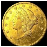 1904 $20 Gold Double Eagle