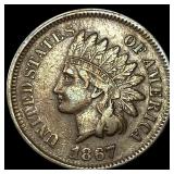 1867 Indian Head Cent CLOSELY UNCIRCULATED