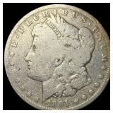 1891-CC Silver Morgan Dollar LIGHTLY CIRCULATED