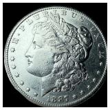 1887 Morgan Silver Dollar CHOICE AU