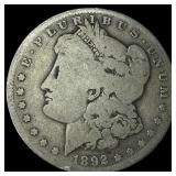 1892-S Silver Morgan Dollar UNCIRCULATED