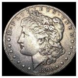 1890-CC Silver Morgan Dollar NEARLY UNCIRCULATED