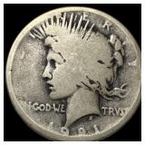 1921 Peace Silver Dollar NICELY CIRCULATED