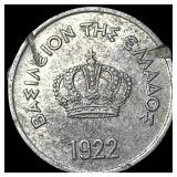 1922 Greece 10 Lepta