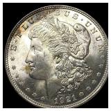 1921 Silver Morgan Dollar CHOICE BU