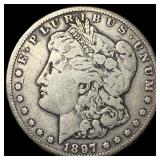 1897-S Silver Morgan Dollar LIGHTLY CIRCULATED