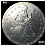1866 Seated Liberty Dollar UNCIRCULATED