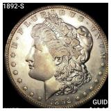 1892-S Morgan Silver Dollar HIGH GRADE+