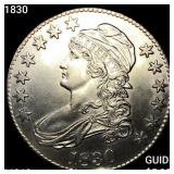 1830 Capped Bust Half Dollar UNCIRCULATED