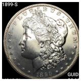 1899-S Morgan Silver Dollar CHOICE BU PL