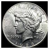 1926-S Silver Peace Dollar CLOSELY  UNCIRCULATED