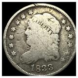 1833 Capped Bust Half Dime ABOUT UNCIRCULATED